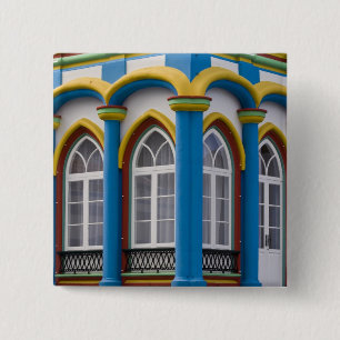 Imperio da Caridade in Praia Da Vitoria, 15 Cm Square Badge