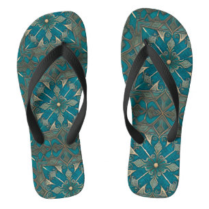 Imperturbability pattern jandals