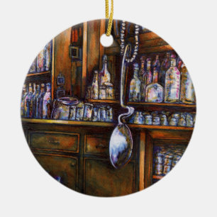 Implicitly Understood Ceramic Tree Decoration