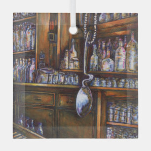 Implicitly Understood Glass Tree Decoration