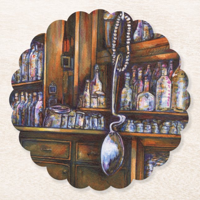 Implicitly Understood Paper Coaster (Front)
