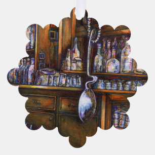 Implicitly Understood Tree Decoration Card