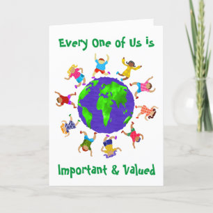 Important and Valued Children Card