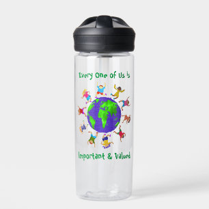Important and Valued Children Water Bottle