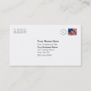 Important Mail Envelope Business Card
