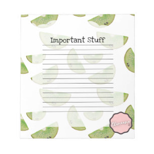 Important Stuff, Kawaii Kiwi Notepad