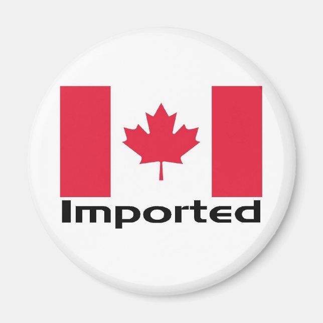 Imported Canada Magnet (Front)