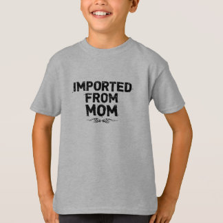 Imported From Mum (Black Design) - Kid’s Shirt