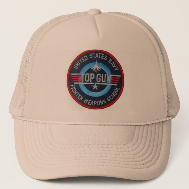 Imported Trucker cap - Top Gun Movie - Aviation (Front)