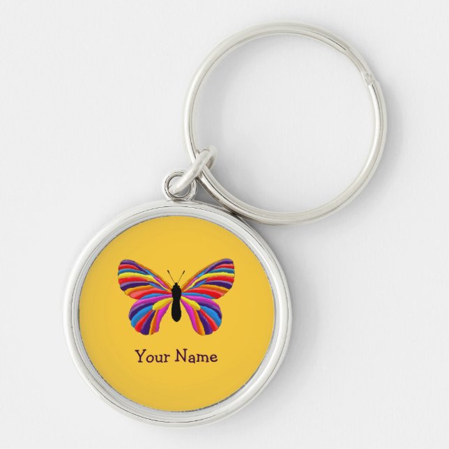 Impossible Butterfly Key Ring (Front)
