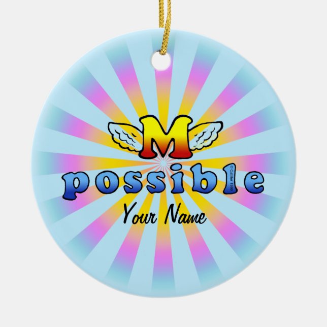 impossible  ceramic tree decoration (Front)