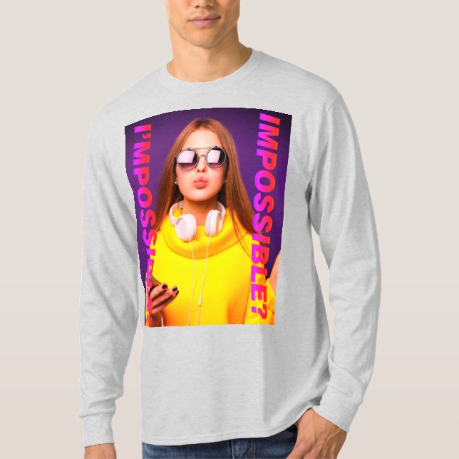 IMPOSSIBLE? I'M POSSIBLE! ONEIGHTH Tokyo Original  T-Shirt (Front)