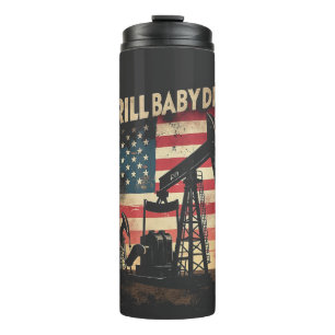 Impossible Is What We Do Best Trump 4th July  Thermal Tumbler