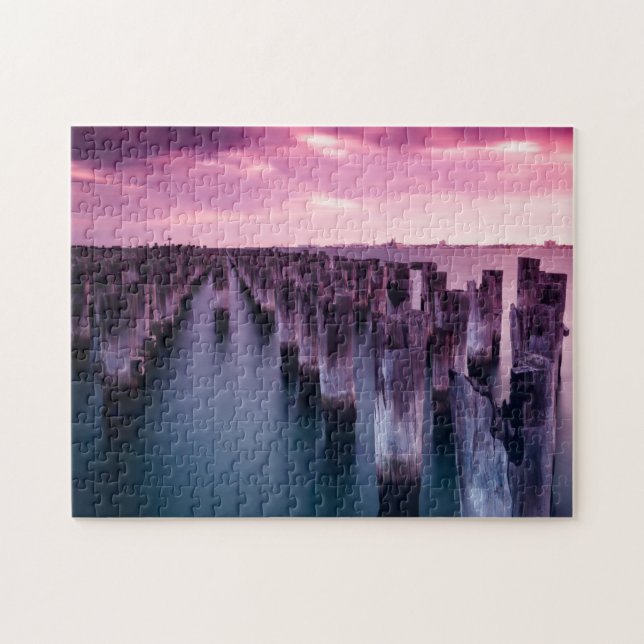 Impossible Puzzle - Sunset on Princes Pier (Horizontal)