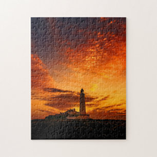 Impossible Puzzle - Sunset On The Lighthouse