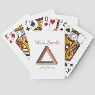 Impossible Triangle Playing Cards
