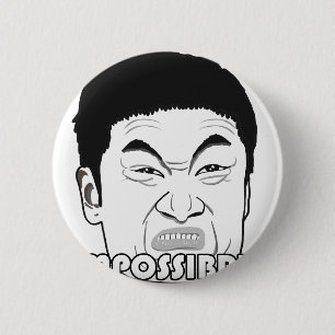 Impossibru 6 Cm Round Badge
