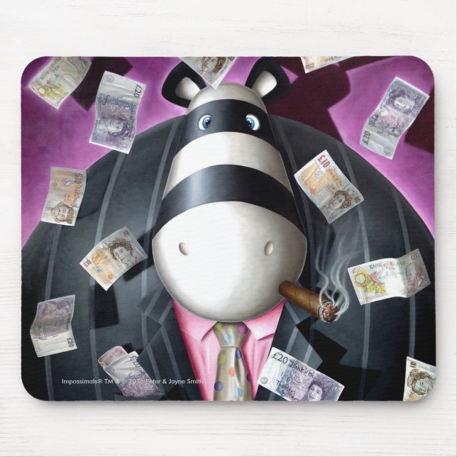 Impossimal© - 'Like A Boss' Mouse Pad (Front)