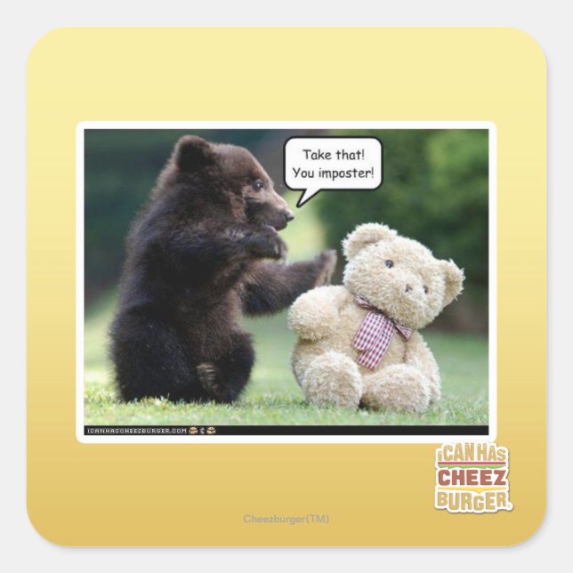 Imposter! Square Sticker (Front)