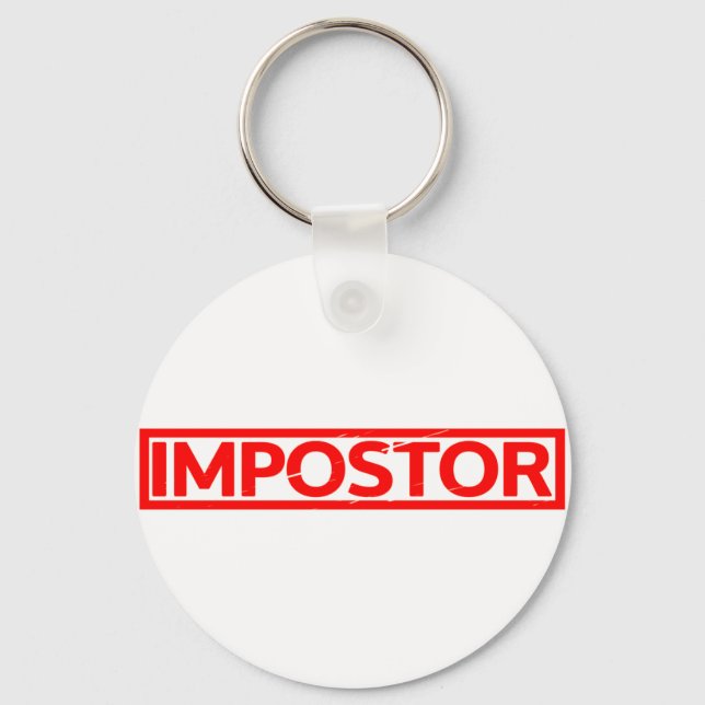 Impostor Stamp Key Ring (Front)