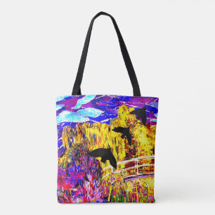 Impressed by Three Tote Bag