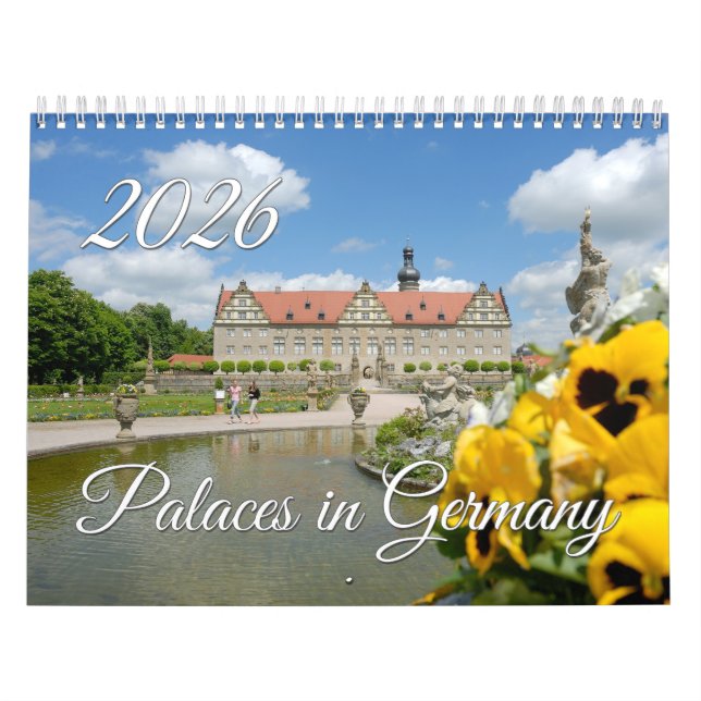 Impressing Palaces in Germany Calendar (Cover)
