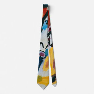 Impression III (Concert) by Wassily Kandinsky Tie