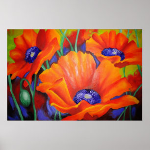 Impression Of Orange Poster