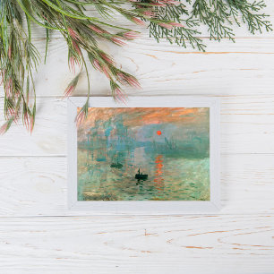 Impression, Sunrise by Claude Monet Poster