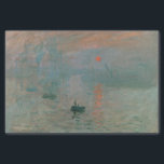 Impression Sunrise by Claude Monet Tissue Paper<br><div class="desc">Claude Monet - Masters of Art Series</div>