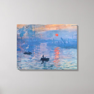 Impression Sunrise Canvas Print