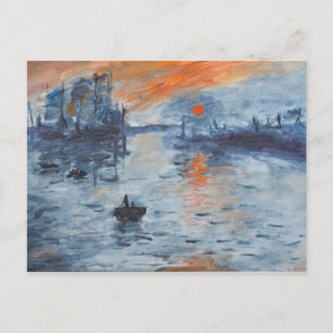 Impression, Sunrise Postcard