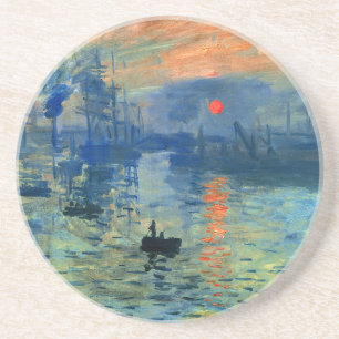 Impression Sunrise, Soleil Levant, Claude Monet Coaster