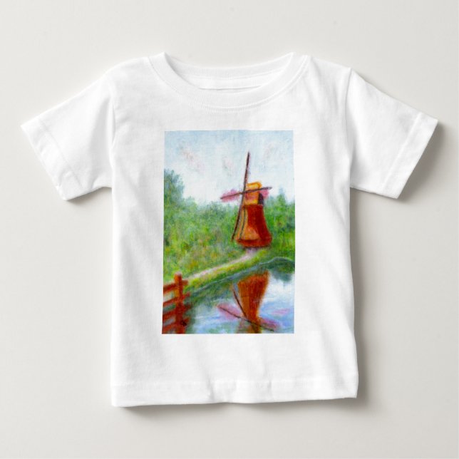 Impression Windmill, Baby's Shirt (Front)