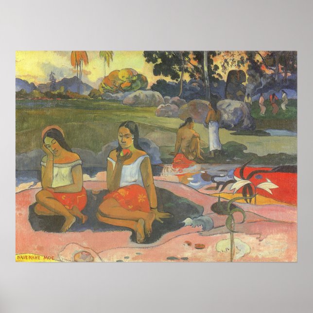 Impressionism by Gauguin, Delightful Drowsiness Poster (Front)