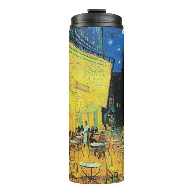 Impressionism Vincent Van Gogh Self Portrait Famou Thermal Tumbler (Front)