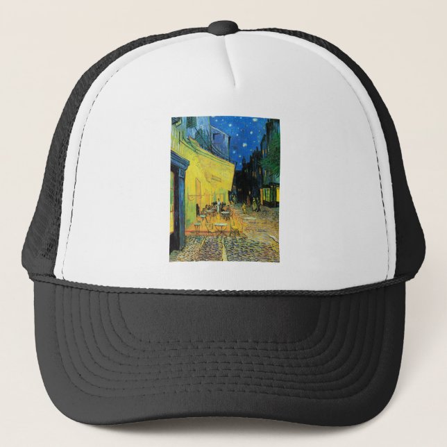 Impressionism Vincent Van Gogh Self Portrait Famou Trucker Hat (Front)