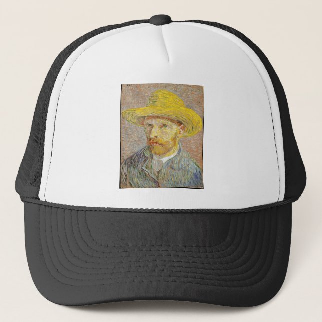 Impressionism Vincent Van Gogh Self Portrait with Trucker Hat (Front)
