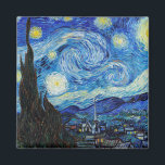 Impressionism Vincent Van Gogh Starry Starry Night Magnet<br><div class="desc">Looking for fine art, fine gallery art, or gallery art? You've come to the right place. Impressionism Vincent Van Gogh Starry Starry Night Meaning Famous Visual Arts Design features a great example of expressionism artwork. This Impressionism Vincent Van Gogh Starry Starry Night Meaning Famous Visual Arts Design reflects the essence...</div>