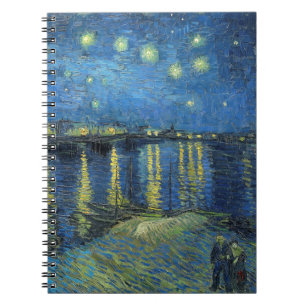 Impressionism Vincent Van Gogh Starry Starry Night Notebook