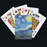 Impressionism Vincent Van Gogh Starry Starry Night Playing Cards<br><div class="desc">Looking for fine art, fine gallery art, or gallery art? You've come to the right place. Impressionism Vincent Van Gogh Starry Starry Night Meaning Famous Visual Arts Design features a great example of expressionism artwork. This Impressionism Vincent Van Gogh Starry Starry Night Meaning Famous Visual Arts Design reflects the essence...</div>