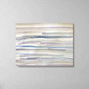 Impressionist Abstract Stripe Painting Canvas