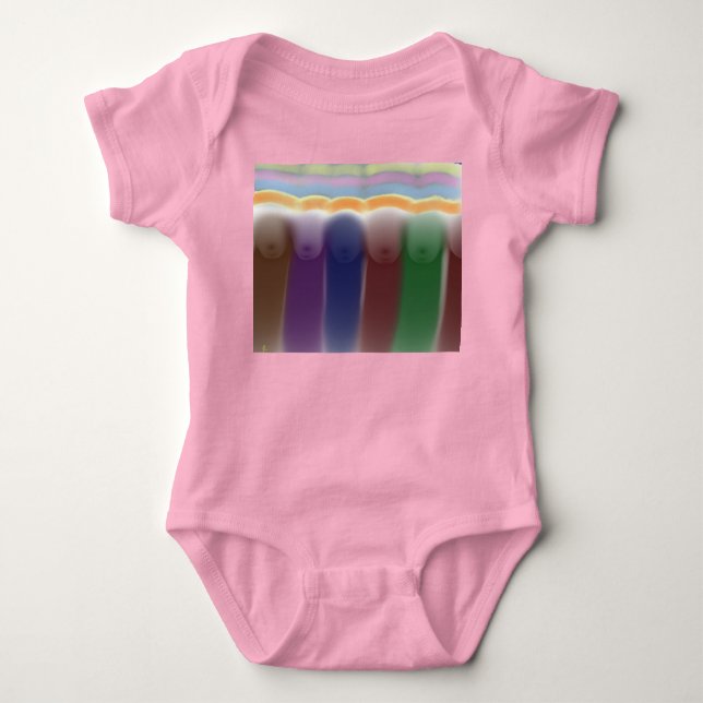 Impressionist Art Baby Bodysuit (Front)