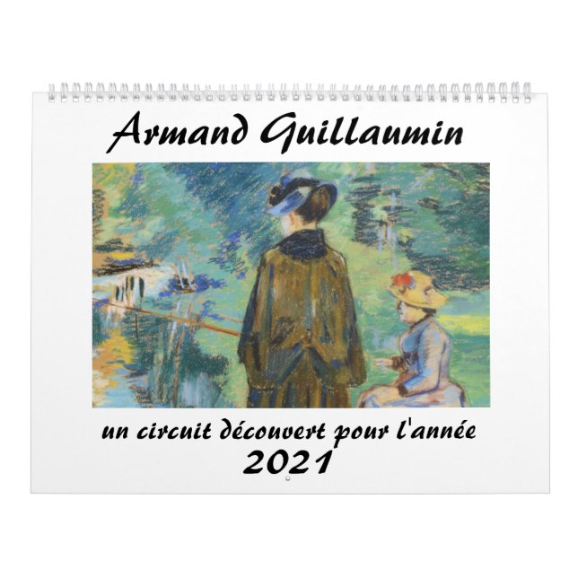 Impressionist Art Calendar - Armand Guillaumin (Cover)