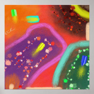 Impressionist art poster