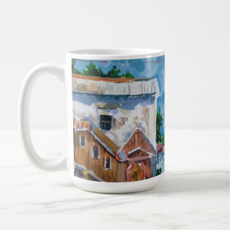 Impressionist European Townscape Ceramic Coffee Mu Mug