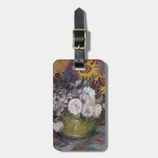 Impressionist Floral Still Life - Vincent van Gogh Luggage Tag