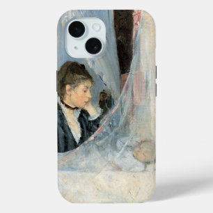 Impressionist Mother Watching Child's Sleep iPhone 15 Case