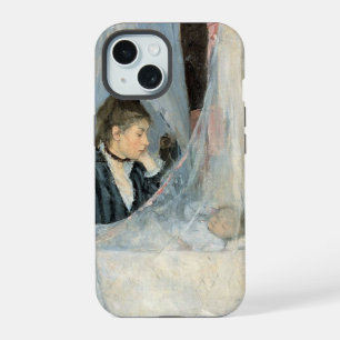 Impressionist Mother Watching Child's Sleep iPhone 15 Case