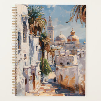 Impressionist motiv of Tunis Planner